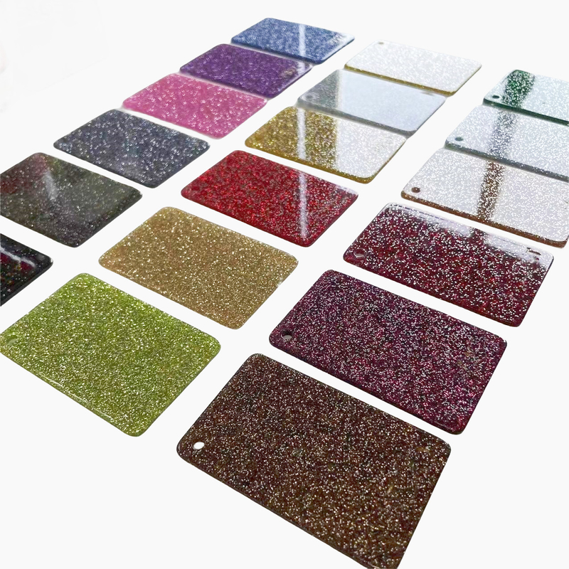 4 * 8ft 3mm عالية لامعة أكريليك ملونة برقة براقة ليزر القطع للزخرفة الحرفية