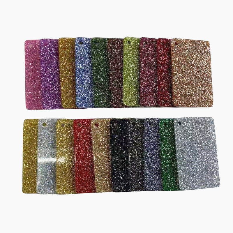 4 * 8ft 3mm عالية لامعة أكريليك ملونة برقة براقة ليزر القطع للزخرفة الحرفية