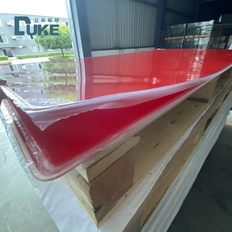 خارجية 4ft X 6ft الملونة بولي لوسيت الاكريليك السياج ساحة لوحة علامة للزفاف