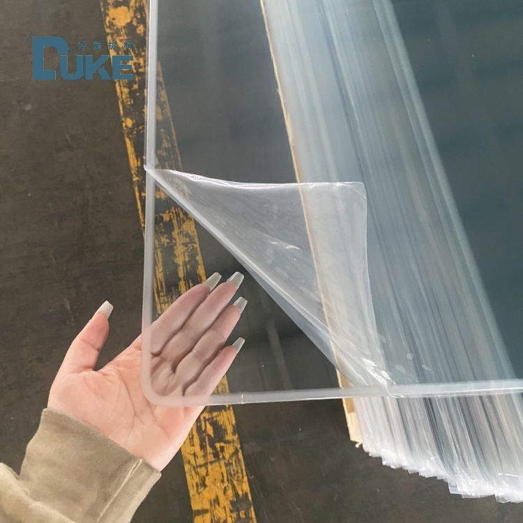 ورق أكريليك صب من الدرجة البصرية للدوق 100% Virgin Mitsubishi MMA وضوح مرتفع 92% دقة المرآة 10mm 2mm قطع لوح الأشعة فوق البنفسجية