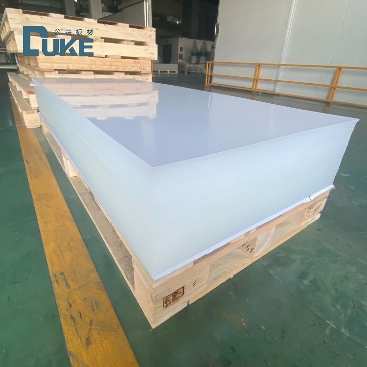 الصف الغذائي الملونة المخصصة مسطحة 1220x2440mm 4mm الصب الصفحة الأكريليك عرض صندوق