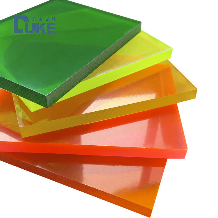 ورقة PMMA الفلوريسنتية القابلة للتخصيص لإشارات صناديق الضوء LED - لوحات عرض الإعلانات OEM