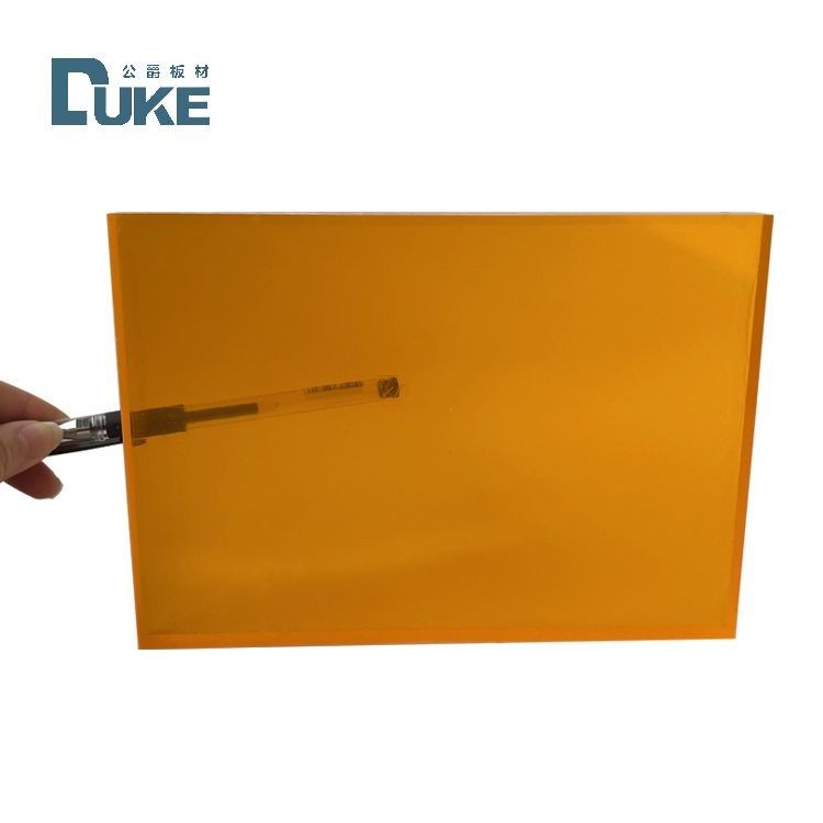 لوحة PMMA من ورق أكريليك مصب من الفلورسنت للوحات الإعلانية المخصصة للصندوق الضوئي