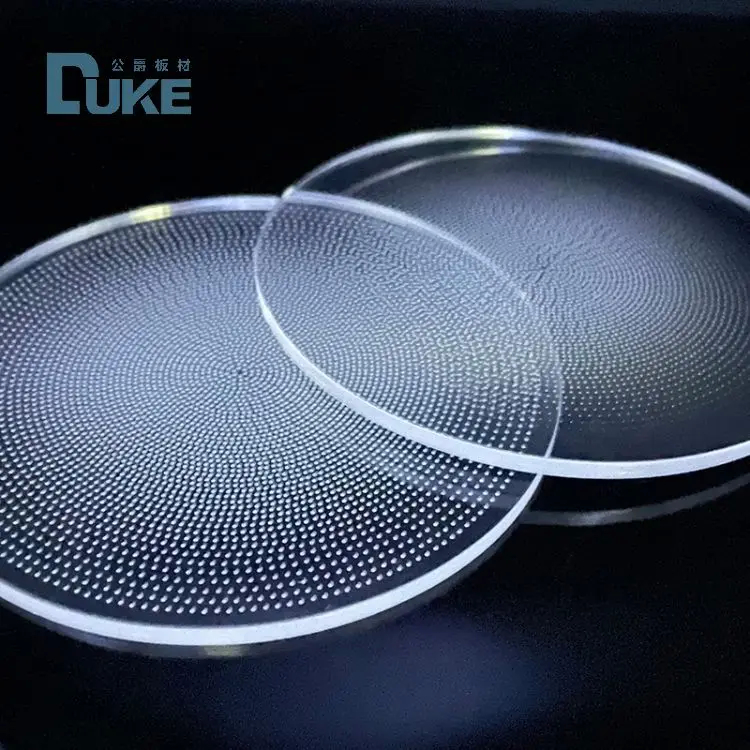 92 ٪ انتقال الضوء 100 ٪ العذراء Mitsubishi MMA LED اللوحة LGP PMMA Mma صفيحة أكريليك