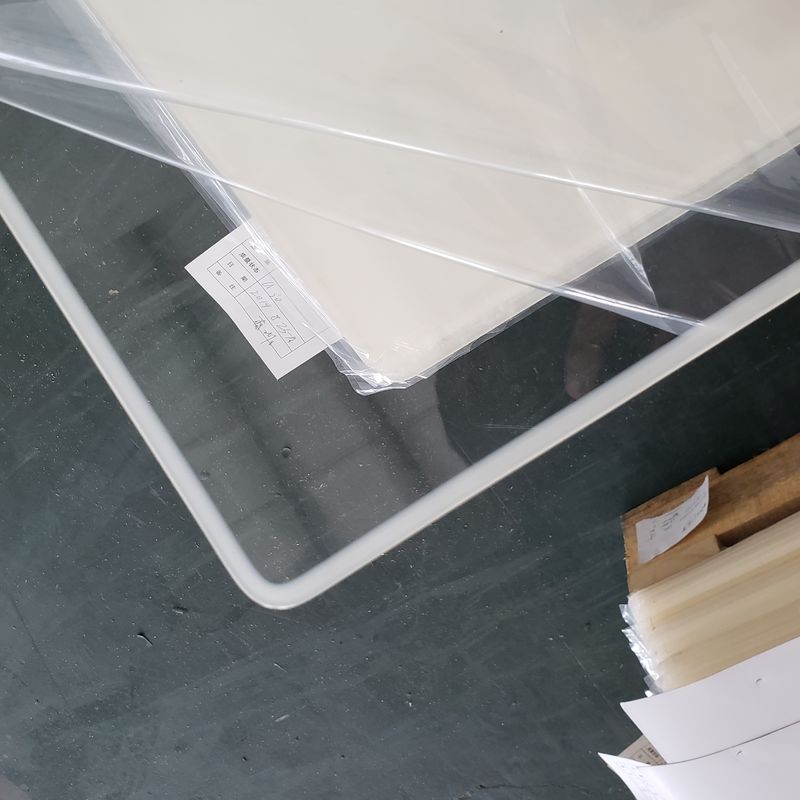 لوح أكريليك مصبوب بصري عالي الوضوح عذراء ميتسوبيشي MMA 92% نفاذية الضوء قص مخصص