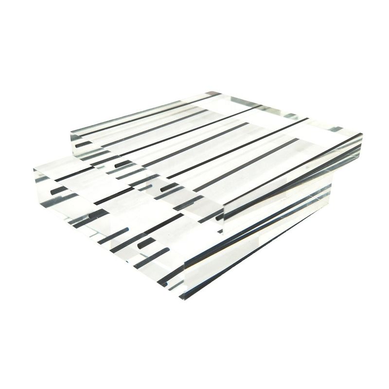 5mm-20mm Virgin MMA Cast Acrylic Sheet لوحة صوتية مقاومة للطقس للسياج الحاجز للصوت