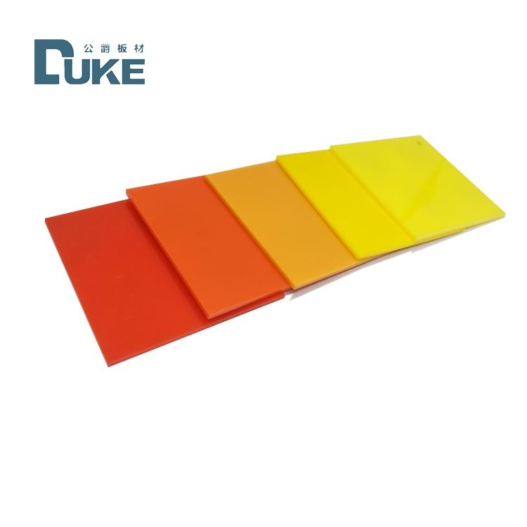 DUKE ملونة 4x8 علامة الزجاج المزدوج أوراق أكريليك مقاومة للأشعة فوق البنفسجية