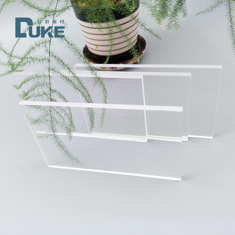 لوح أكريليك مصبوب بصري عالي الوضوح عذراء ميتسوبيشي MMA 92% نفاذية الضوء قص مخصص