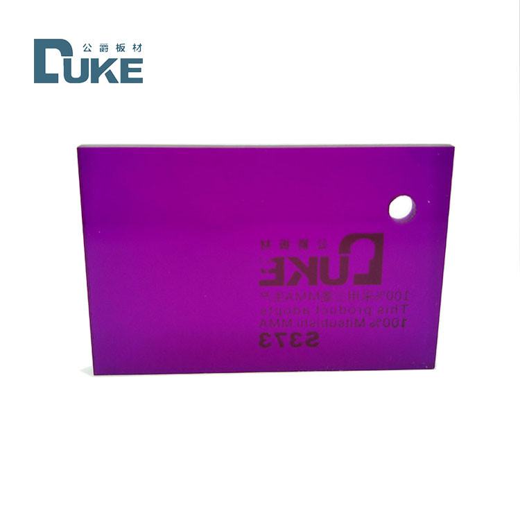ورقة أكريليك من الذهب الزهري من أجل لوحة الإشارات 2mm 2.5mm 2.8mm