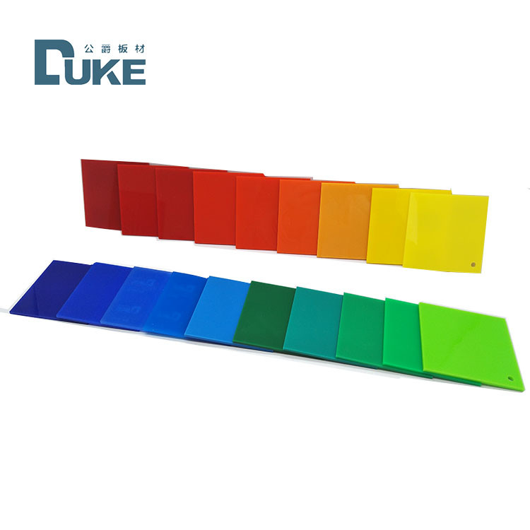 ألوان حوض الاستحمام أوراق أكريليك صب PMMA لوح 1.8mm إلى 40mm