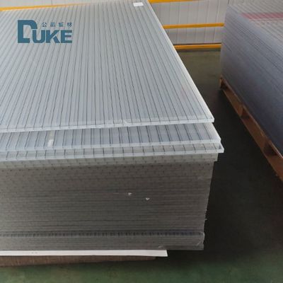 أوراق أكريليك من شركة دوك الصوتية الحاجز المقاوم للحرارة الأشعة فوق البنفسجية 2-40mm سمك للبناء البلدي قطع الانحناء